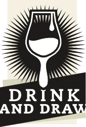 kreativevent drink and draw paint weinprobe