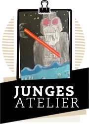 kinderkurs malen junges atelier